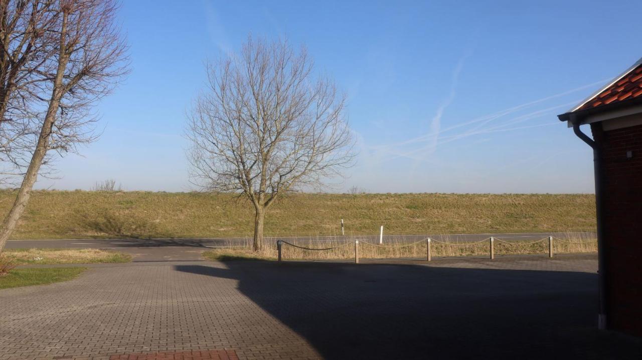 Ferienwohnung Deichblick Dornumersiel Exterior foto