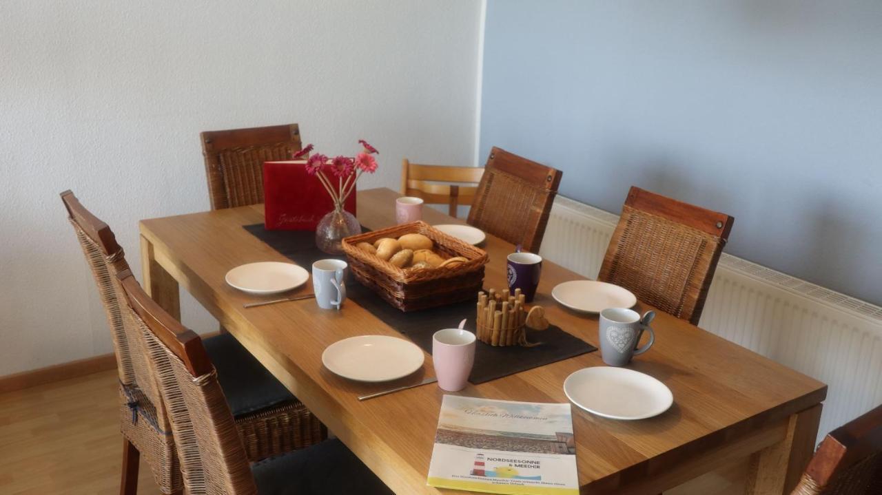 Ferienwohnung Deichblick Dornumersiel Exterior foto